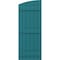 Ekena Millwork Americraft 6-Board (3 Batten) Wood Joined Board-n-Batten Shutters w/Ellipt Top, ARW401BE621X77ANH, PR ARW401BE621X77ANH - alternate 9